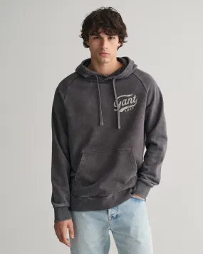 Sweat à capuche très délavé