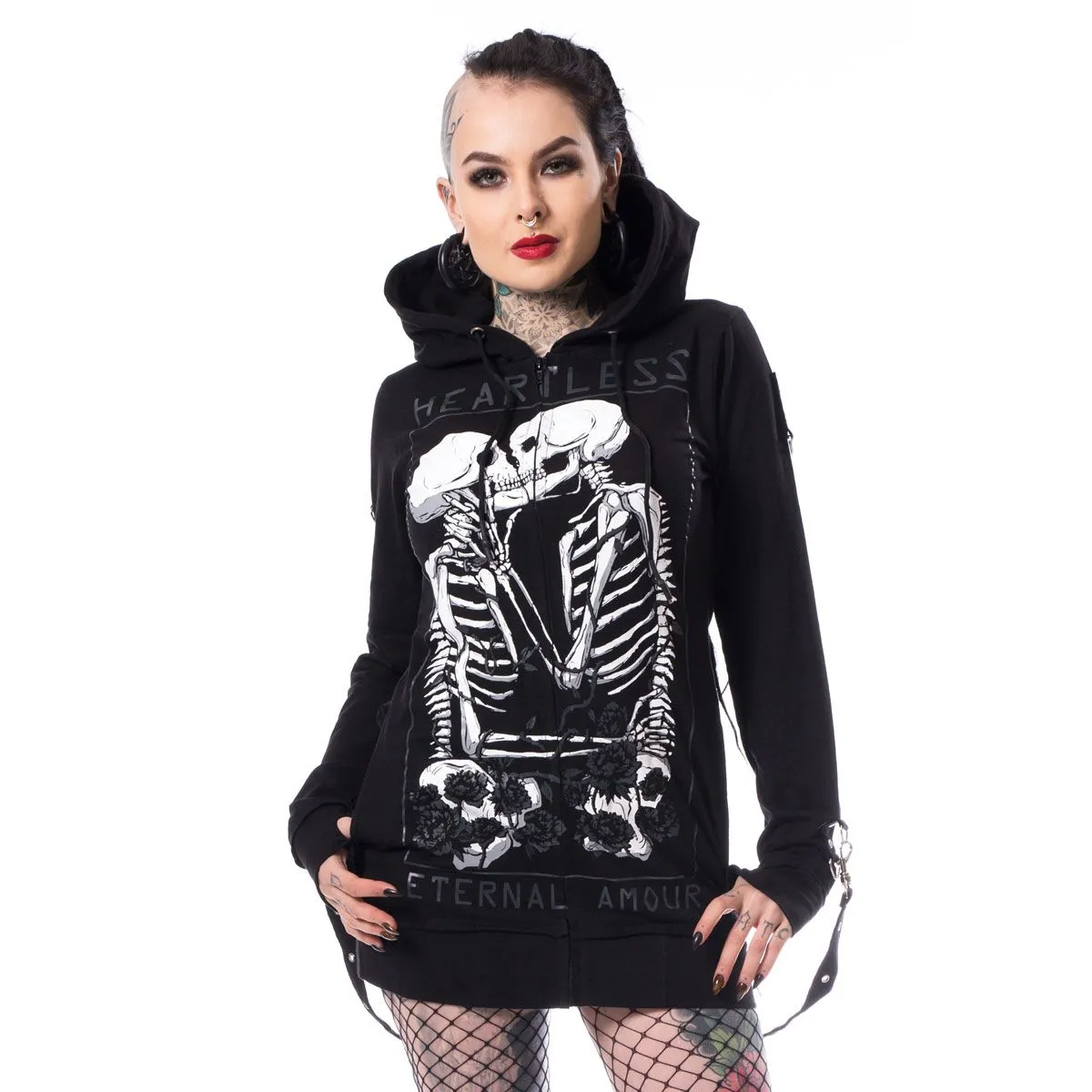 Sweat Femme HEARTLESS - Karin - Rock A Gogo