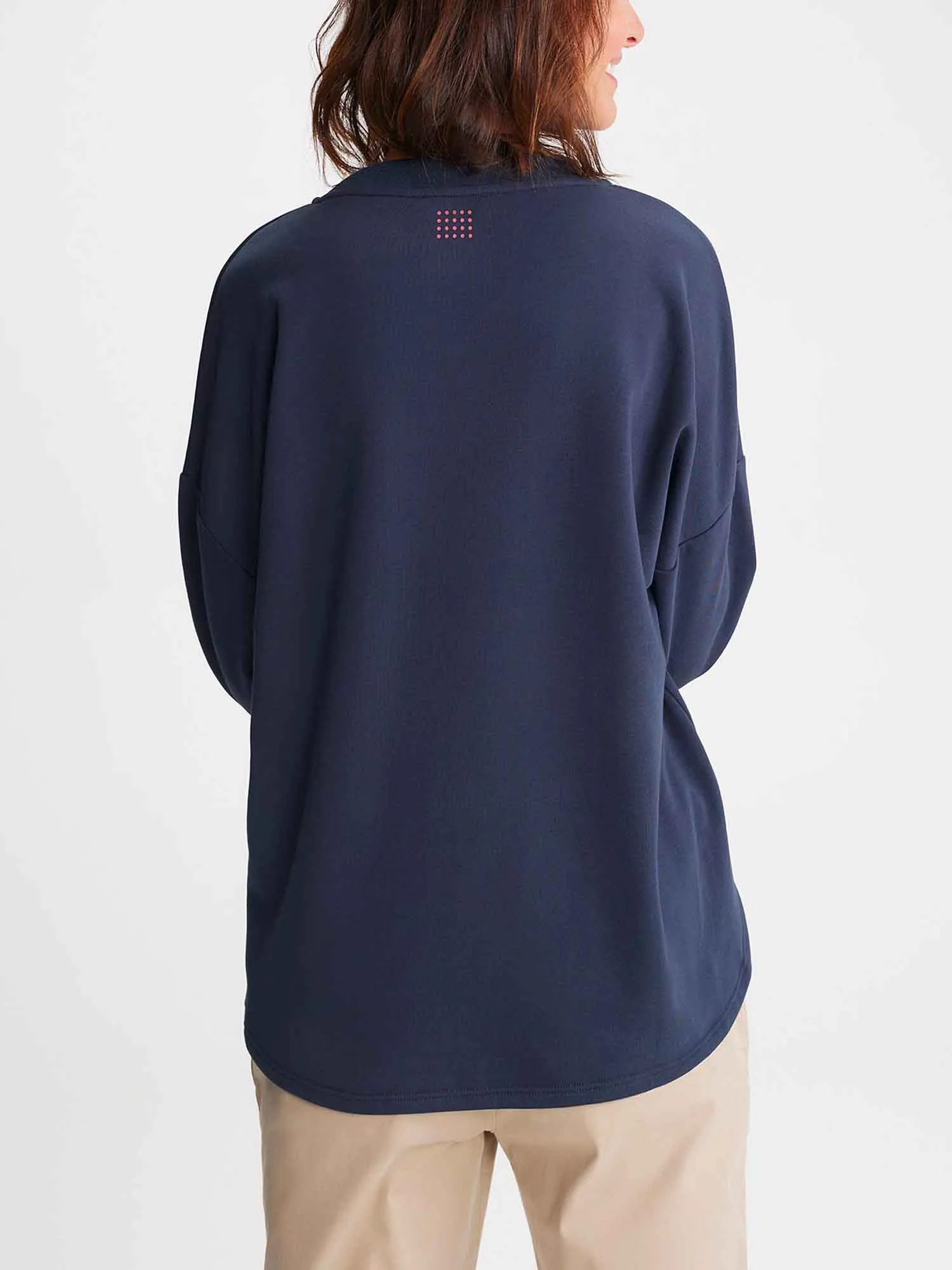 Sweat Femme Molletonné Eco Conçu Marine tbs