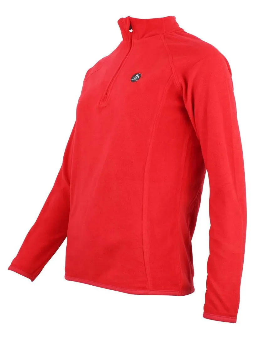 Sweat polaire femme AFINOR - Rouge