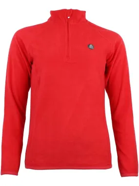 Sweat polaire femme AFINOR - Rouge