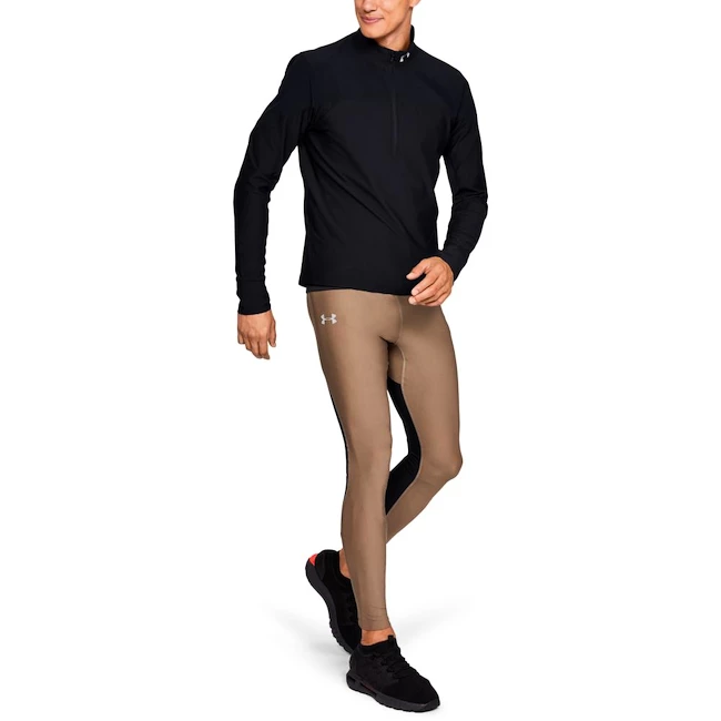 Sweat-shirt pour homme Under Armour  QUALIFIER HALF ZIP black M