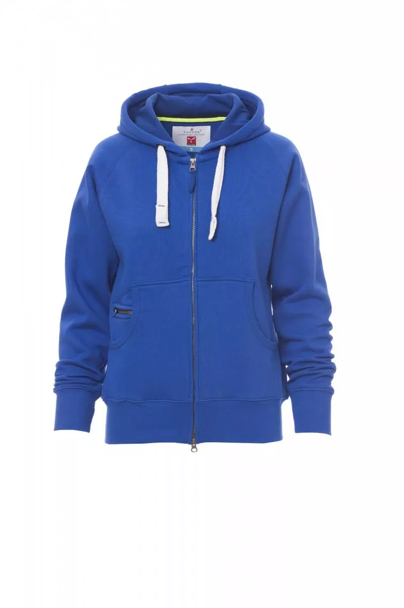 Sweat-shirts brossé 300gr PAYPER DALLAS+LADY BLEU ROI - 000406000109000XXL