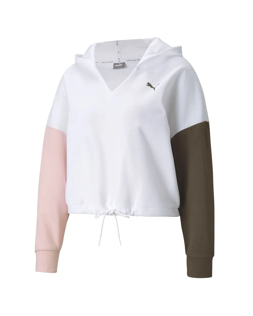 Sweatshirt femme W MSPORTS HDY Blanc