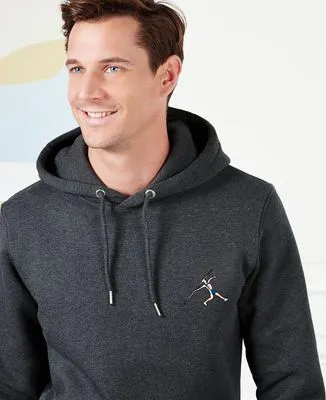 Sweatshirt homme Lancer de javelot (brodé)