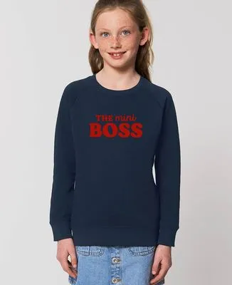 Sweatshirt homme The boss (effet velours)