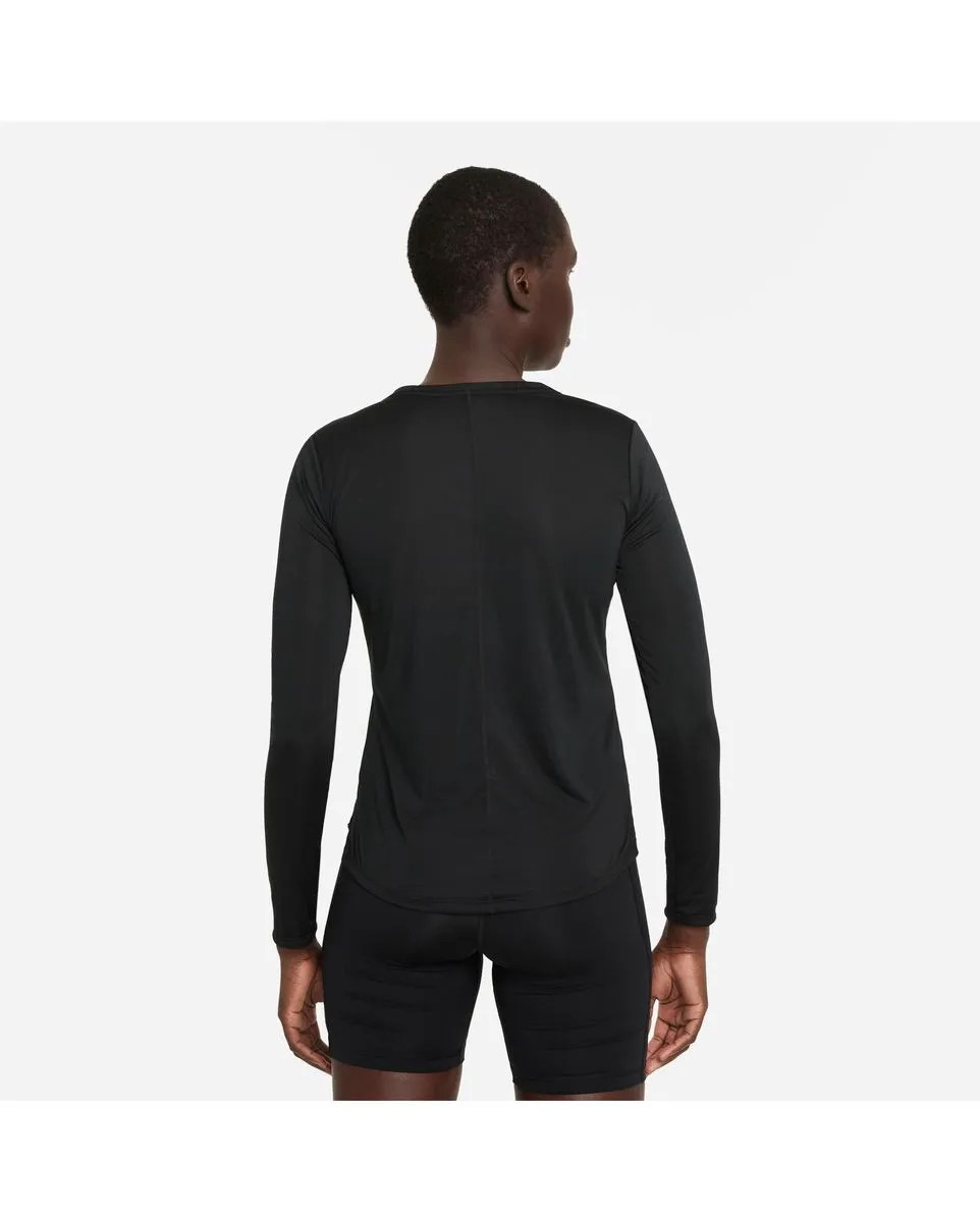 Sweatshirt manches longues Femme W NK ONE DF LS STD TOP Noir