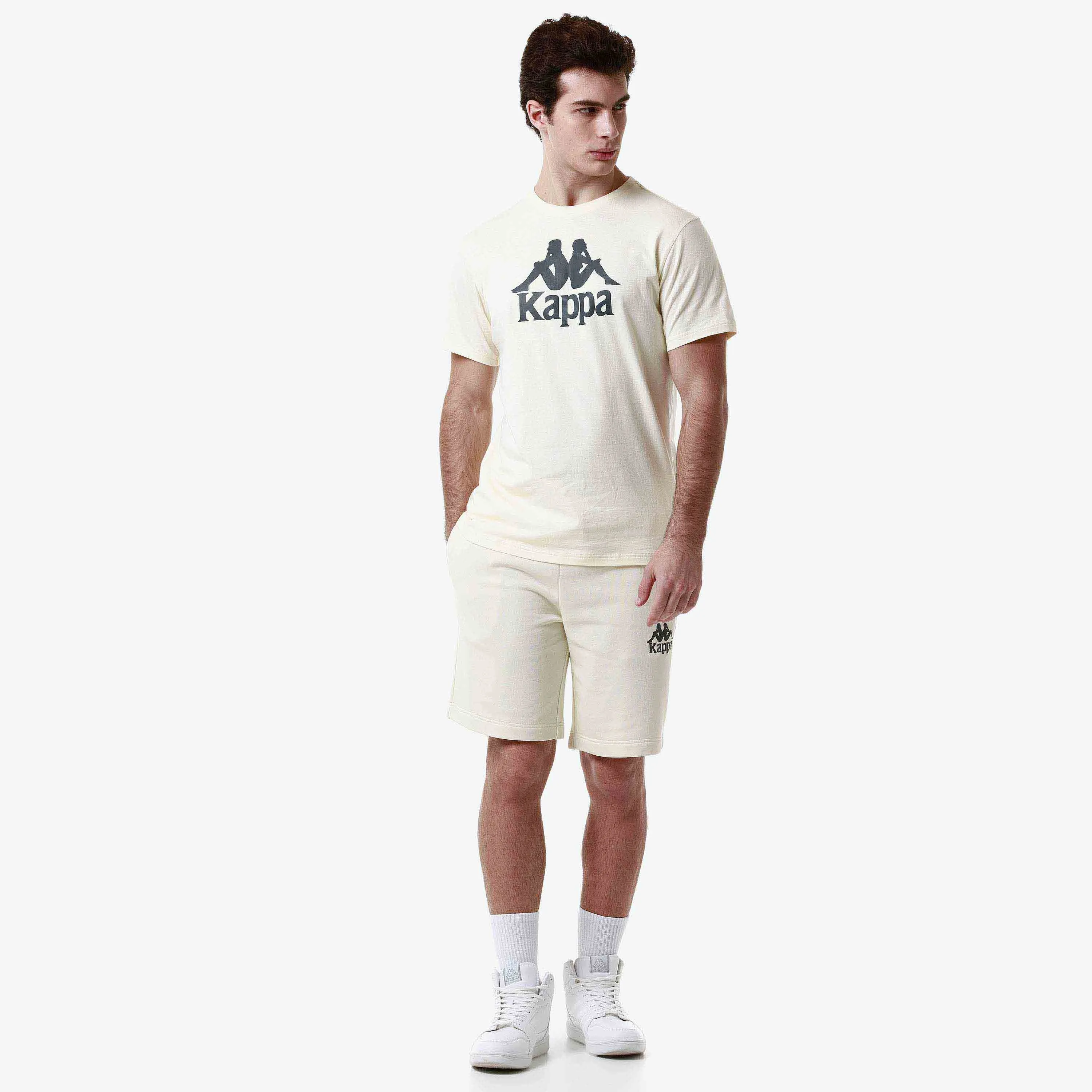 T-shirt Authentic Estessi Blanc Homme