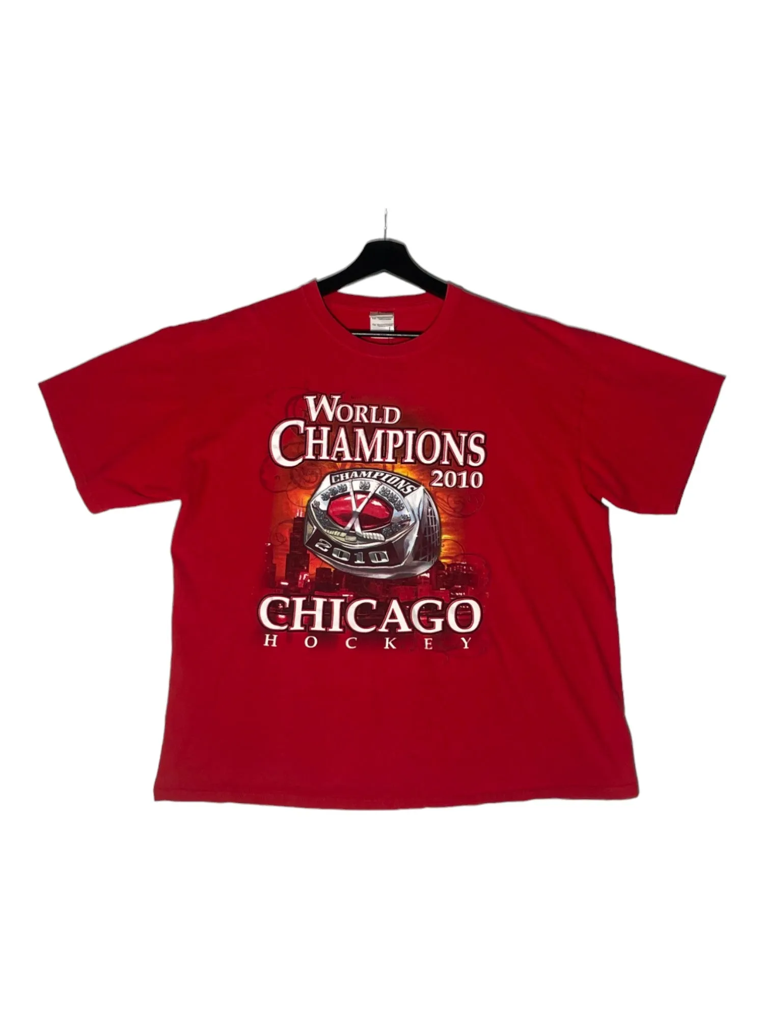 T-Shirt Chicago Hockey (Boxy Fit)