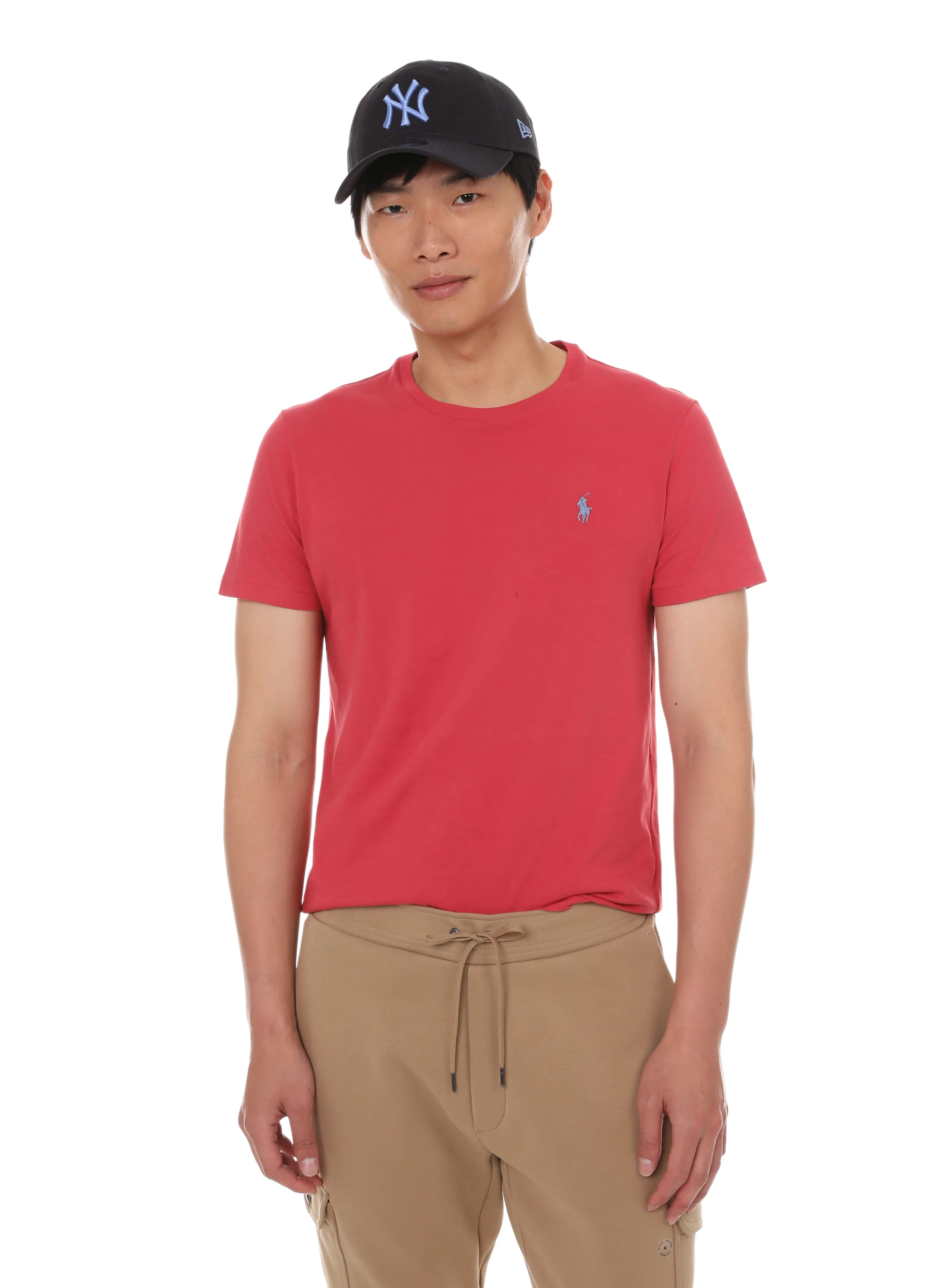 T-SHIRT EN COTON - POLO RALPH LAUREN pour HOMME | Printemps