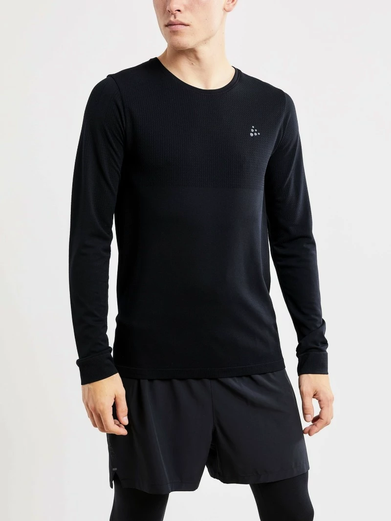 T-shirt pour homme Craft  Fuseknit Light LS black M