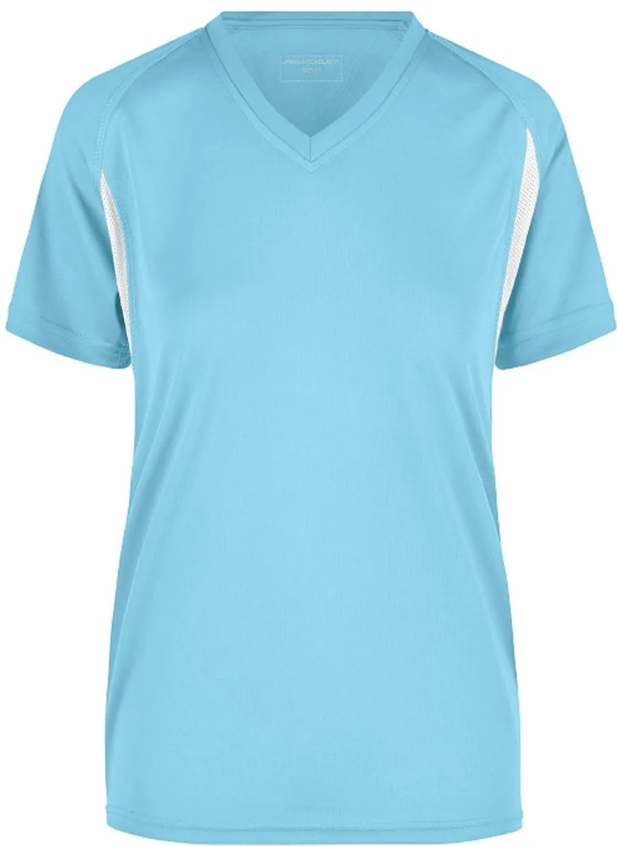 t-shirt running respirant JN316 - bleu océan - FEMME 