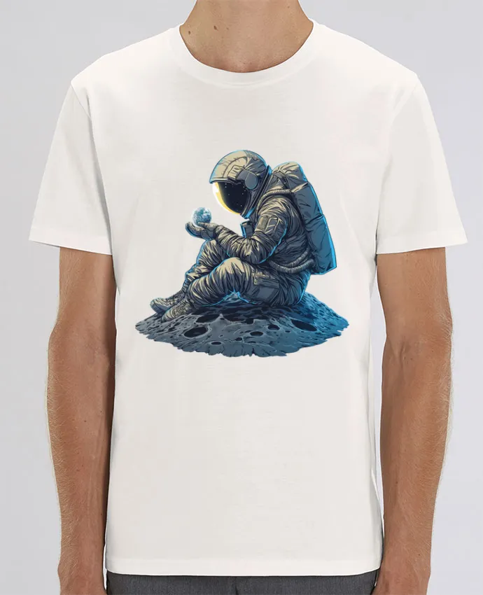 T-Shirt Un astronaute observe la Terre par KronoArt