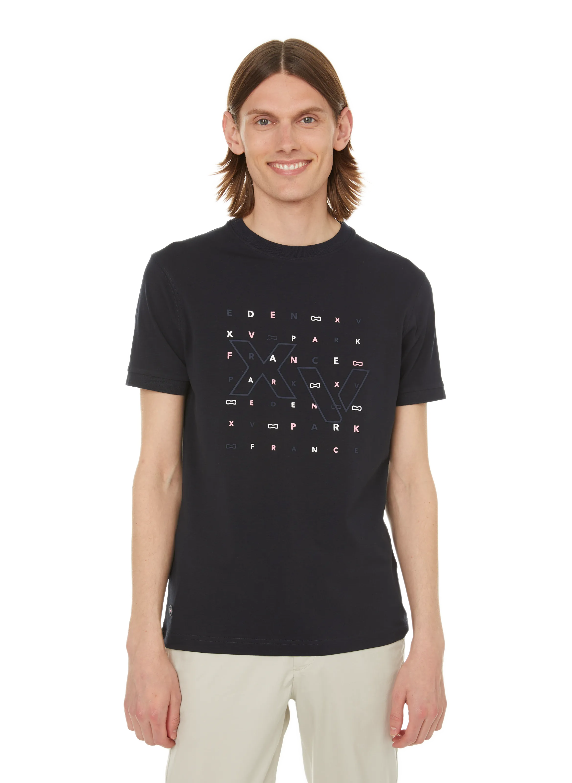 T-SHIRT XV FRANCE EN COTON - EDEN PARK pour HOMME | Printemps