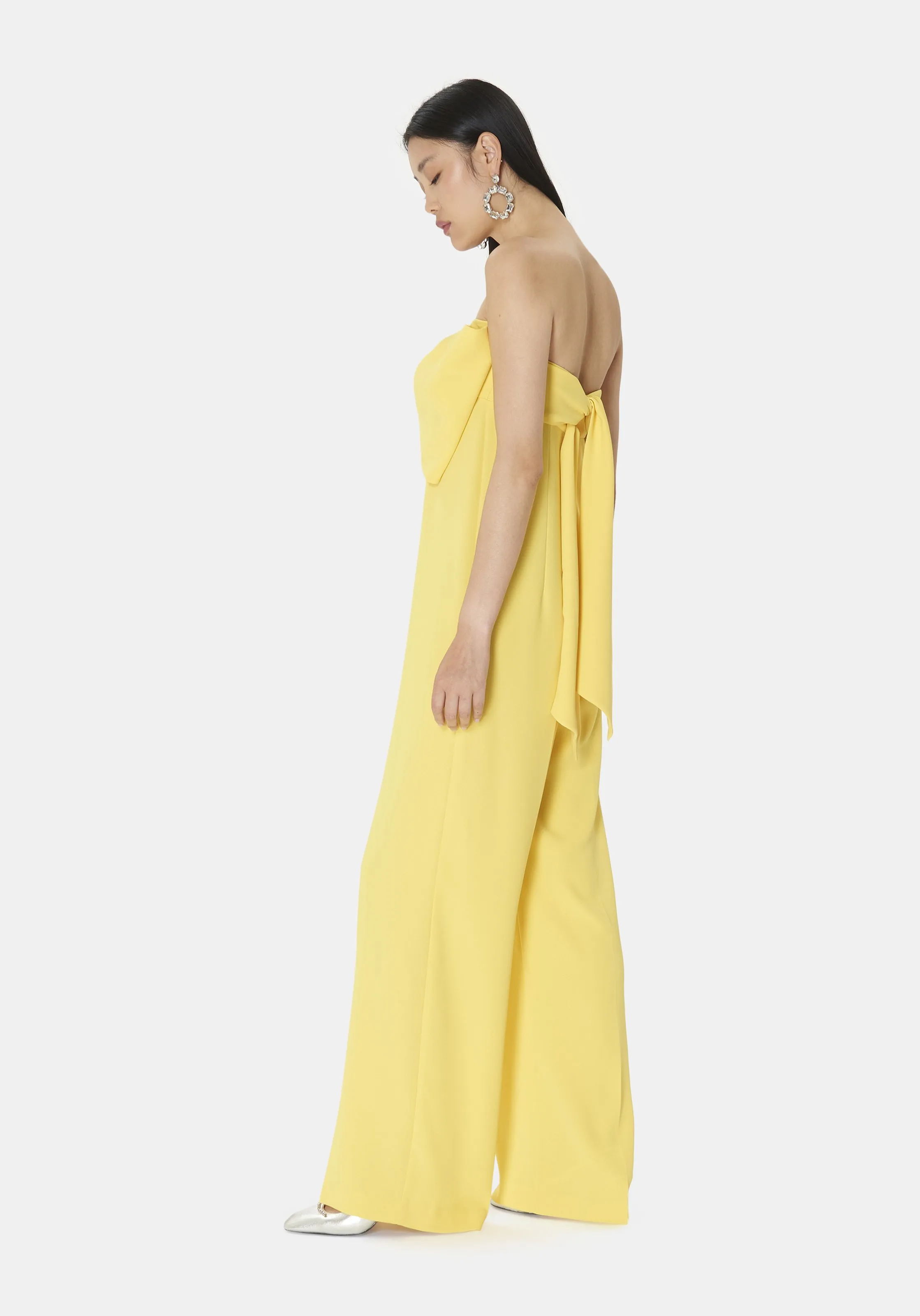 TARA JARMON  Combinaison bustierclassique - coeur - Jaune
