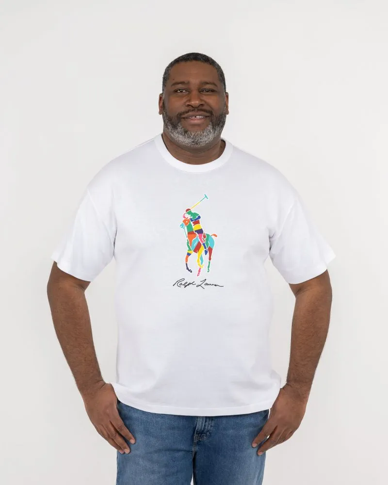 Tee-shirt grande taille blanc - Size-factory