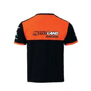 TEE SHIRT MOTOLAND NOIR ORANGE 2022