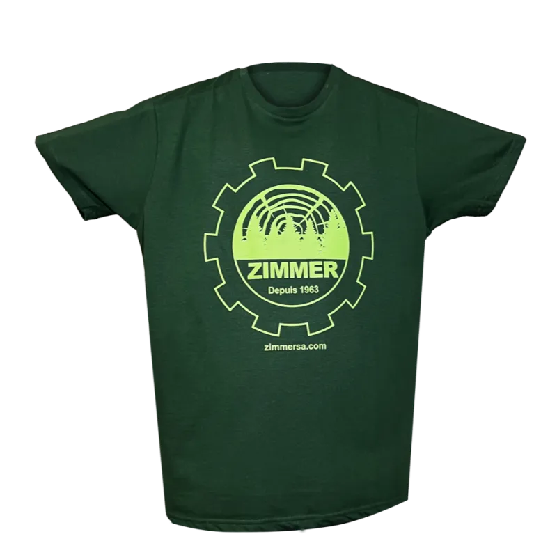 Tee shirt ZIMMER vert forêt