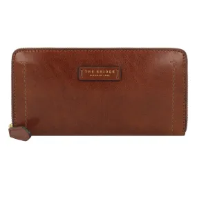 The Bridge Fiona Porte-monnaie Protection RFID Cuir 19 cm