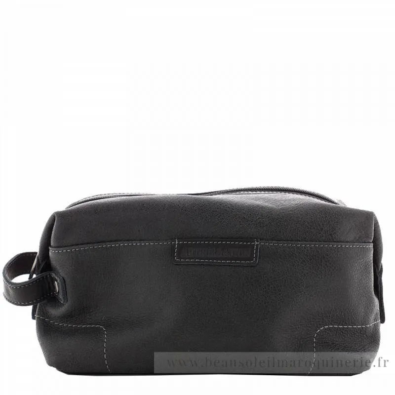 Trousse de Toilette en Cuir de Vachette Arthur Aston 2158-17